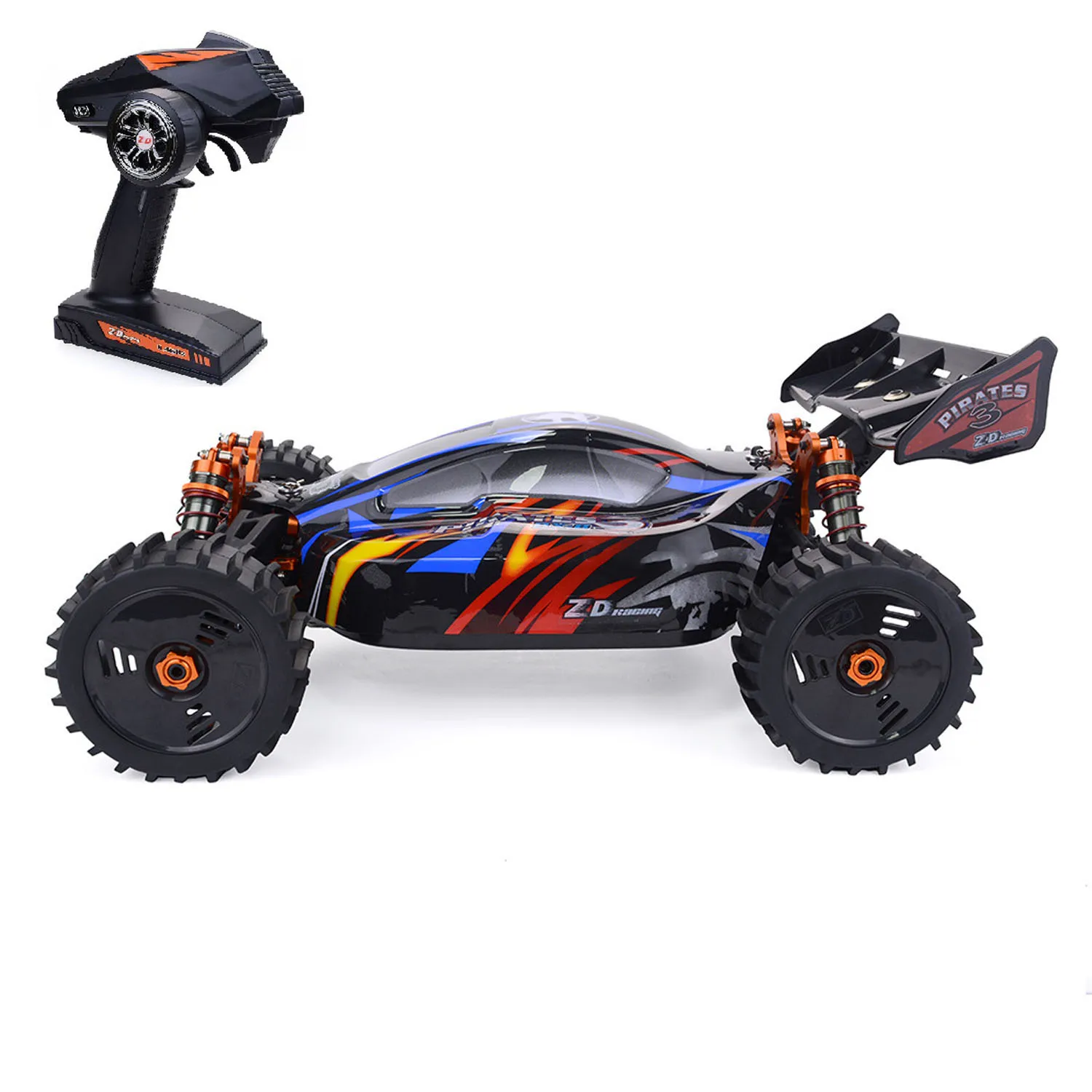 100 км: H 1:8 ZD Racing Cars RTR Высокоскоростной радиоуправляемый багги 9020 V3 4X4 Электрический дистанционный металлический амортизатор для внедорожников для мальчиков (art.: 3920d1e0c4836) - 3920d1e0c4836