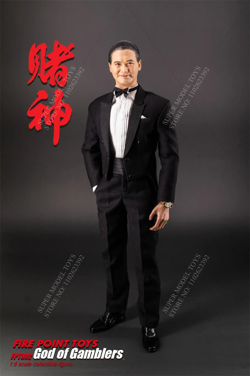 Фото Игрушки Fire Point FPT002 масштаб 1/6 мужской солдат Chow Yun Fat God Of Gamblers полный комплект 12-дюймовая экшн-фигурка модели Поклонники подарки №2