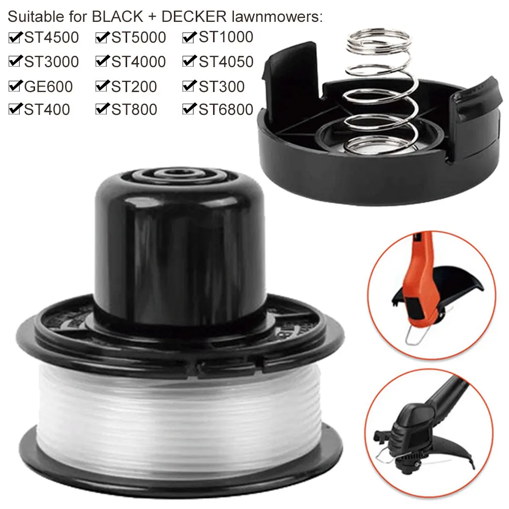 Головка Триммера На 20 Футов Для Black And Decker ST4500 ST5000 GE600 ST6800
