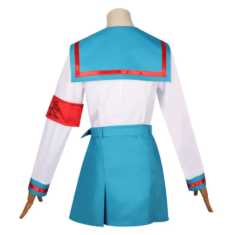 Фото 2025 НОВЫЙ Cos Suzumiya Haruhi, кимоно для косплея, наряд на Хэллоуин, Рождество, ВЕЧЕРИНКА CDSJJI3 №2