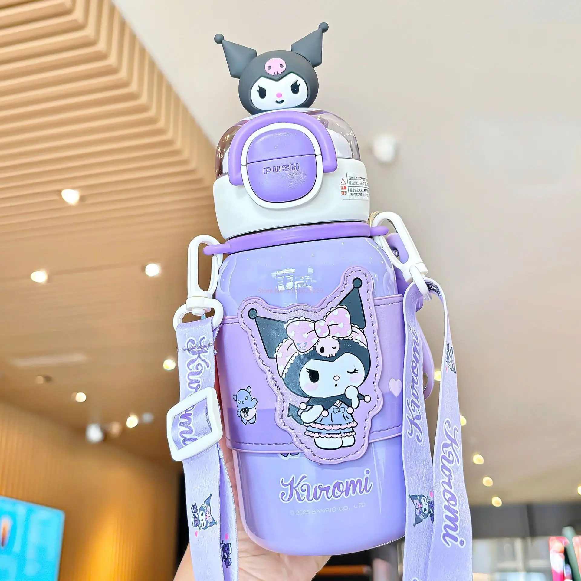 Новая изолированная чашка Sanrio из нержавеющей стали Melody Kuromi Cinnamoroll Pochacco, портативная уличная соломенная чашка с героями мультфильмов, периферийные устройства в стиле аниме (art.: 3920cfc57c791) - 3920cfc57c791
