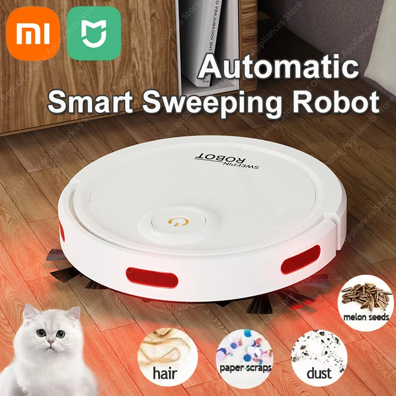 Полностью автоматический подметальный робот Xiaomi MIJIA, всасывающая машина для мытья полов, интеллектуальная бытовая техника, кухонные роботы-уборщики