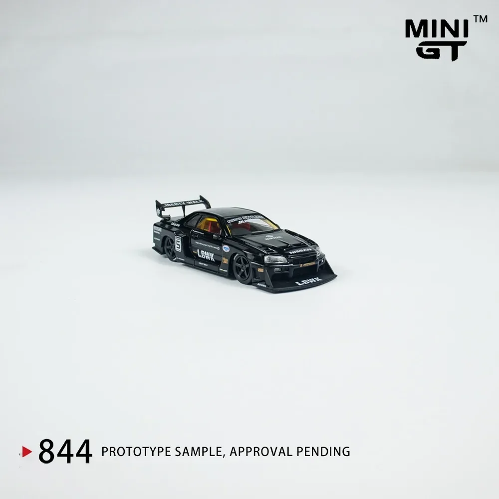 MINIGT 1:64 Nissan Super Silhouette SKYLINE LB-ER34 сплав Премиум литая под давлением модель автомобиля игрушки Коллекционная деталь дисплея (art.: 3920cf4131a11) - 3920cf4131a11