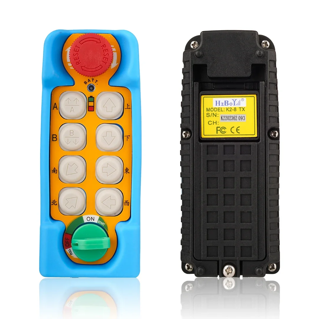 Горячая распродажа K2-6 Preço Fá kama Guindaste Pórtico À Prova D'água Controle Remoto Rádio Industrial Sem Fio