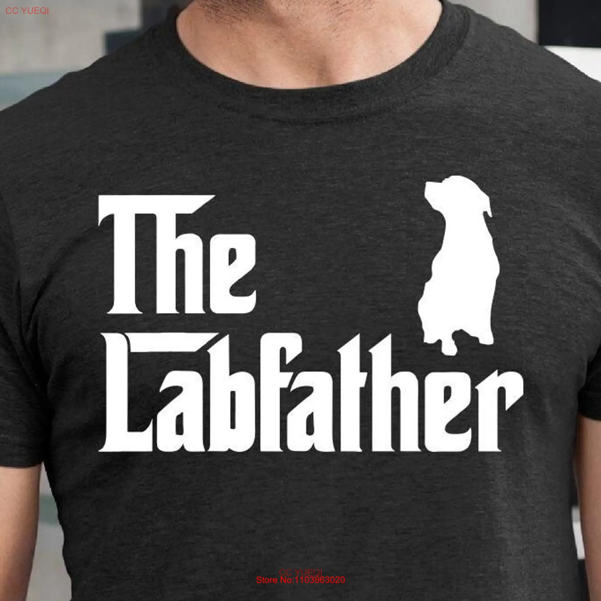Рубашка Labfathershirt, подарок Labfather, футболка с длинным или коротким рукавом Dod Dog