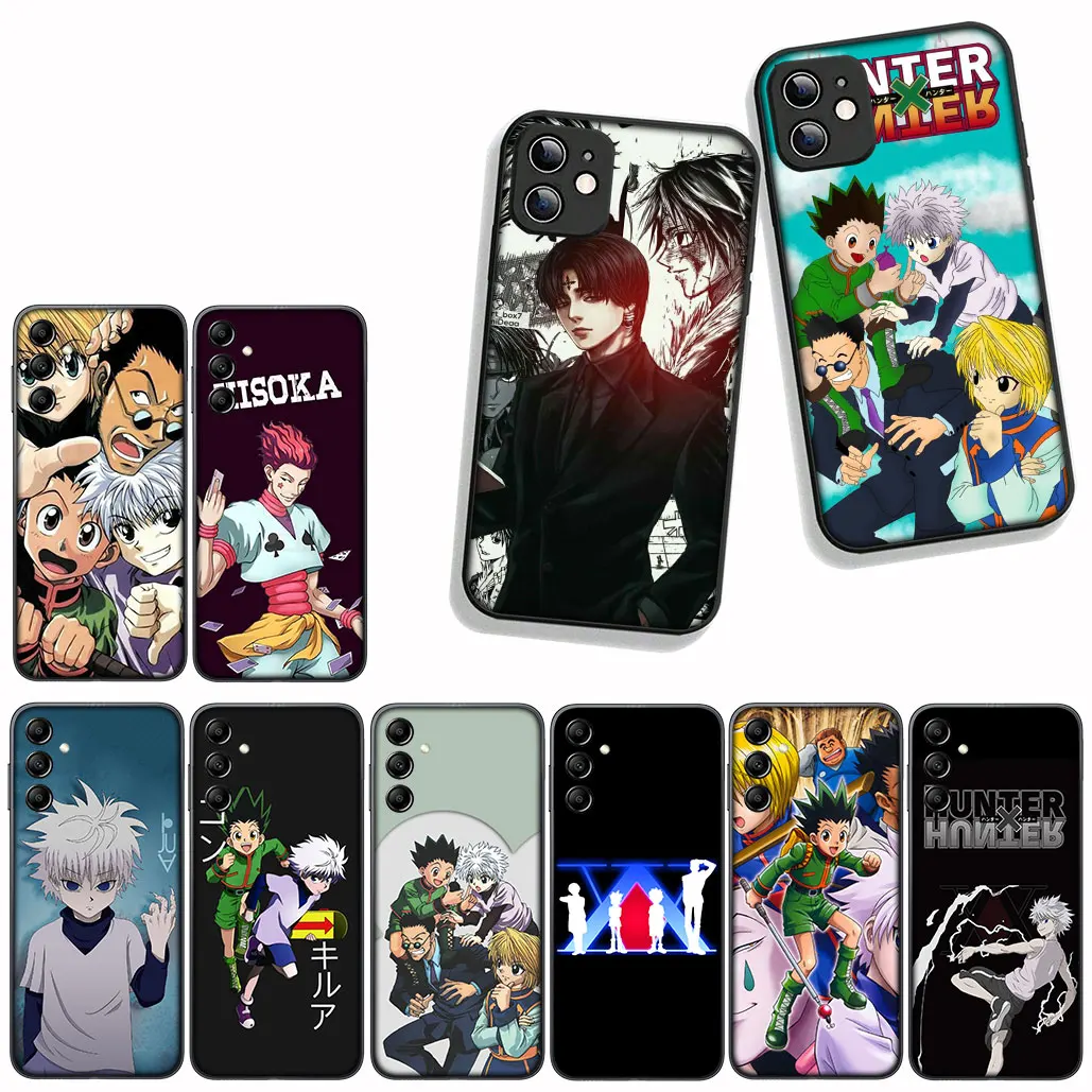 Чехол для Xiaomi Redmi Note 14 13 12 13C 14C 12C 8 Pro Plus Pro+ 9C NFC 9T Чехол Hxh Killua Hunter X Hunter Gon Freecss