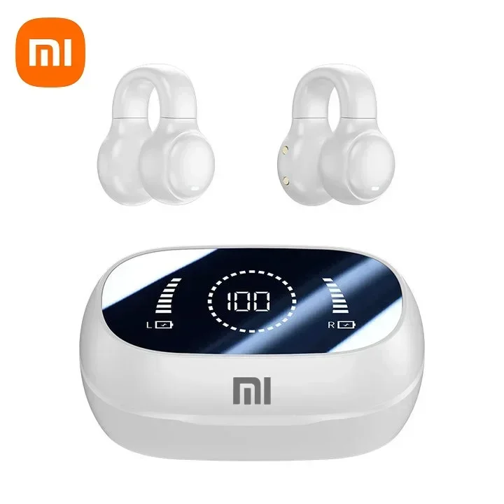 Xiaomi M47 Беспроводные Bluetooth 5,3 наушники с костной проводимостью, дисплей с аккумулятором, шумоподавление, Hi-Fi спортивные наушники