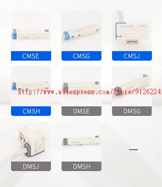 1 шт. AirTAC CMSE/CMSH/CMSG/CMSJ-020 DMSG DMSH 2 Вт датчик магнитного переключателя 100% оригинал и новый