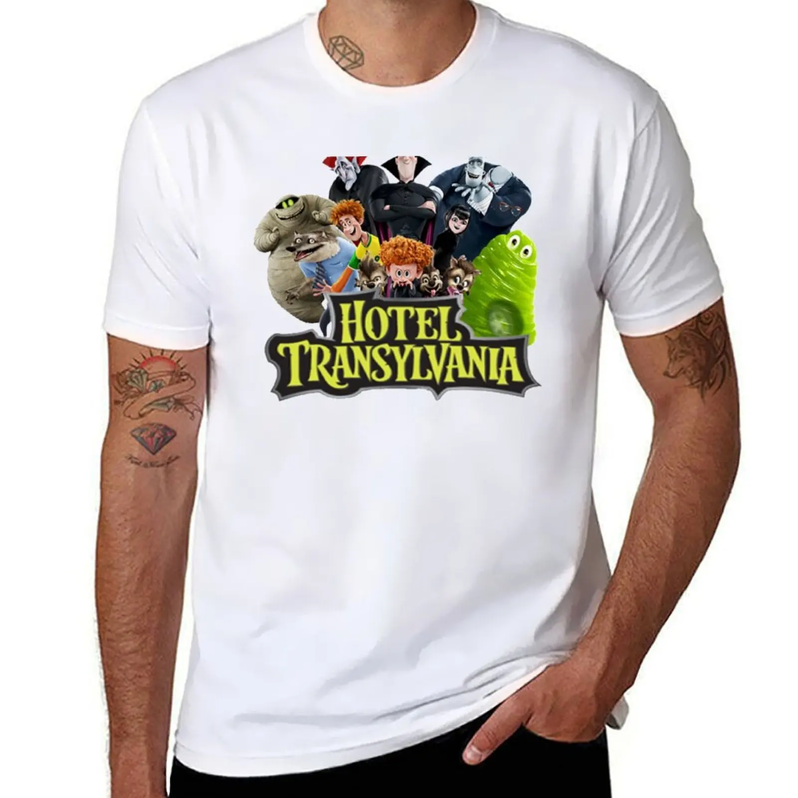 Футболка Hotel Transylvania The Series - Squad Hotel Transylvania The Series, мужская хлопковая забавная футболка, темный юмор, футболка
