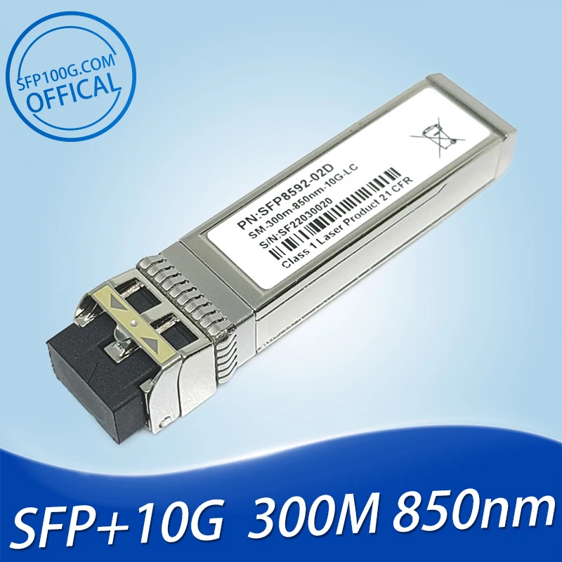 DELL 407-BCBN 407-BBZM 331-5311 407-BBOU 330-2410 330-2405 330-8721 407-BBEF 4Y8DN PowerEdge SFP+SR Optic 10GbE, 850 нм 300 м LC