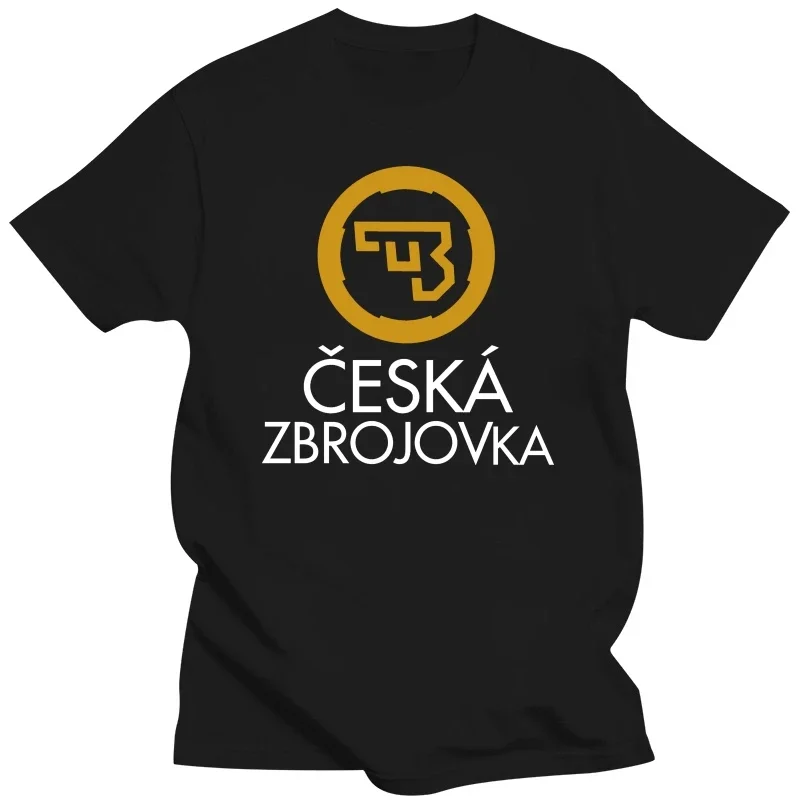 Новинка Cz Usa Ceska Zbrojovka логотип огнестрельного оружия черная футболка S 5Xl