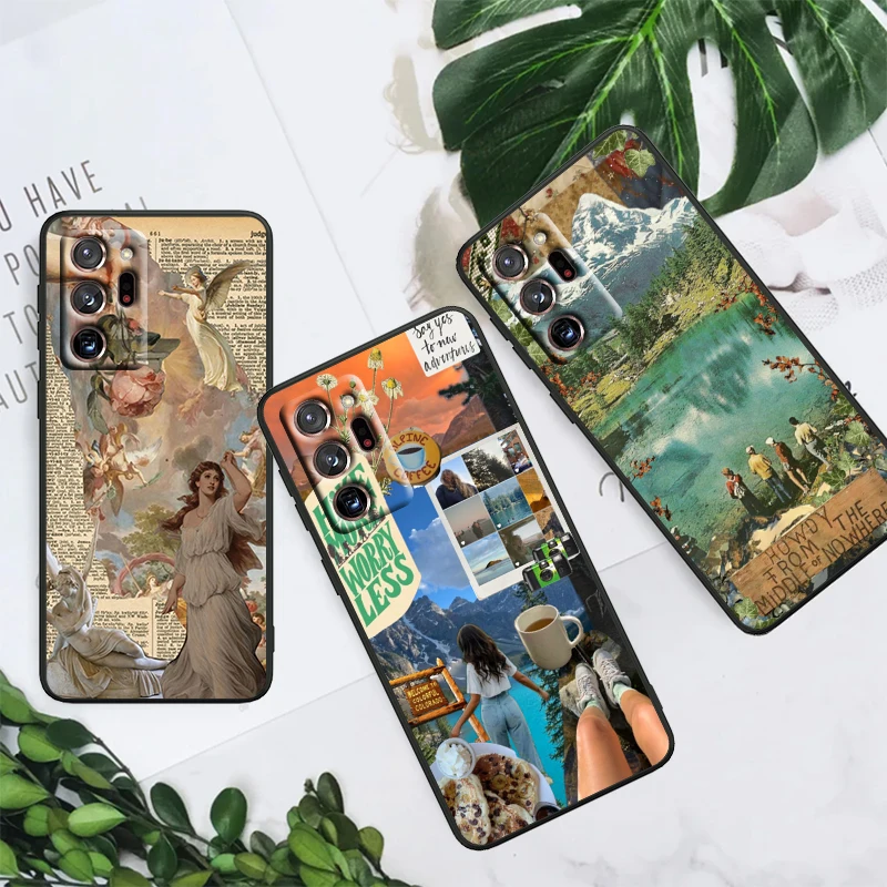Модный крутой чехол из ТПУ для Samsung Note 20 10 Ultra Plus A31 A14 A12 A70 A34 A25 A04 A05 A15 A24