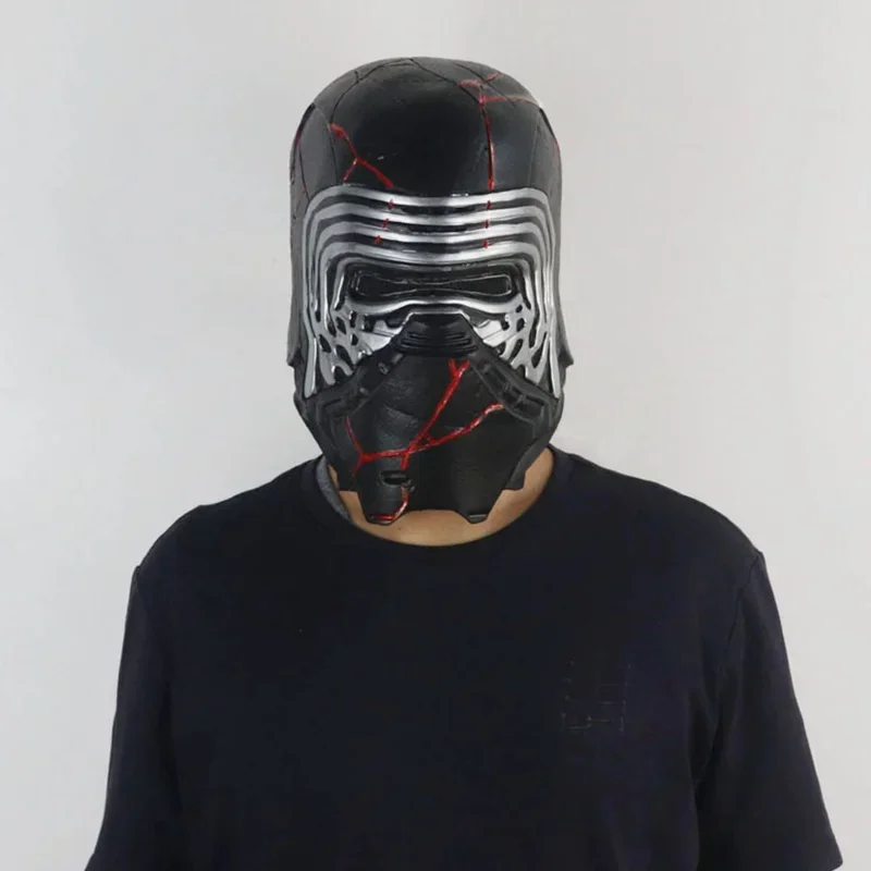 Фото Snailify Косплей Kylo Ren Mask The Force Awakens Латексный шлем Маски маска на Хэллоуин MN7 №5