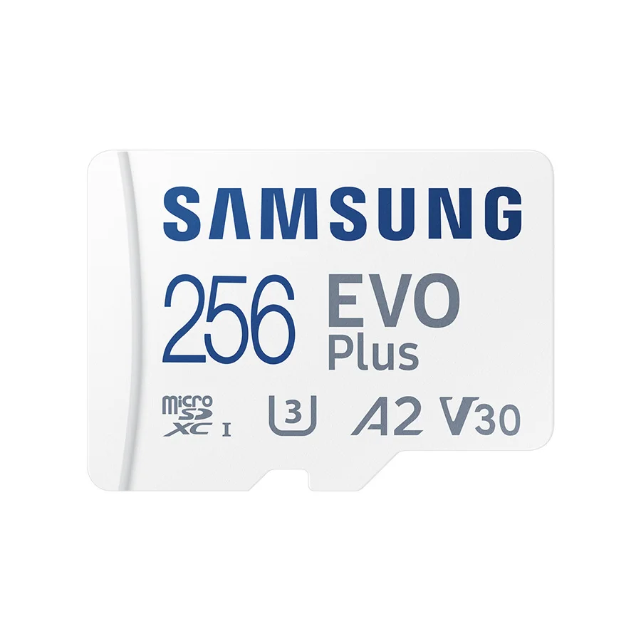 Фото Новый SAMSUNG 64 Гб 128 ГБ 256 ГБ 512 ГБ TF MicroSD EVO Plus 4K U3 V30 A2 чтение 130 Мб/с высокоскоростной консоль планшет телефон кардридер автомобиль №3