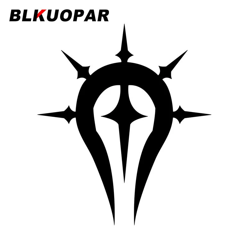 Забавные автомобильные наклейки BLKUOPAR Gundam аниме виниловые наклейки устойчивые к царапинам водонепроницаемые украшения для кондиционера автофургон автомобильные этикетки