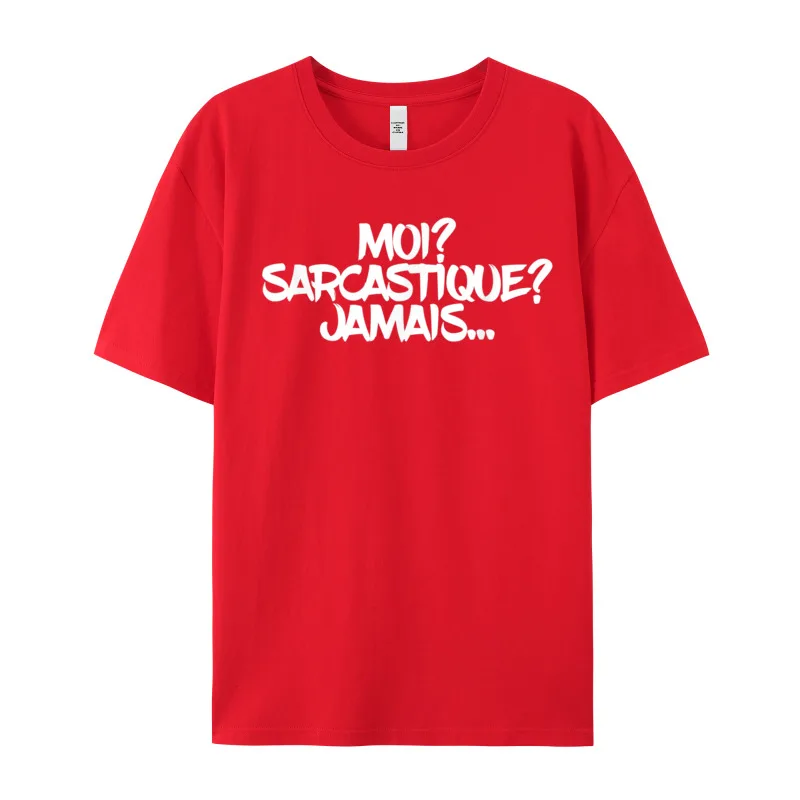 Moi Sarcastique Jamais Funny Cute Tshirts Gift Idea Printed Autumn Tops Tees Short Sleeve Newest Tee Shirt Crew Neck 100% Cotton (art.: 3920caa5d3bcb) - 3920caa5d3bcb