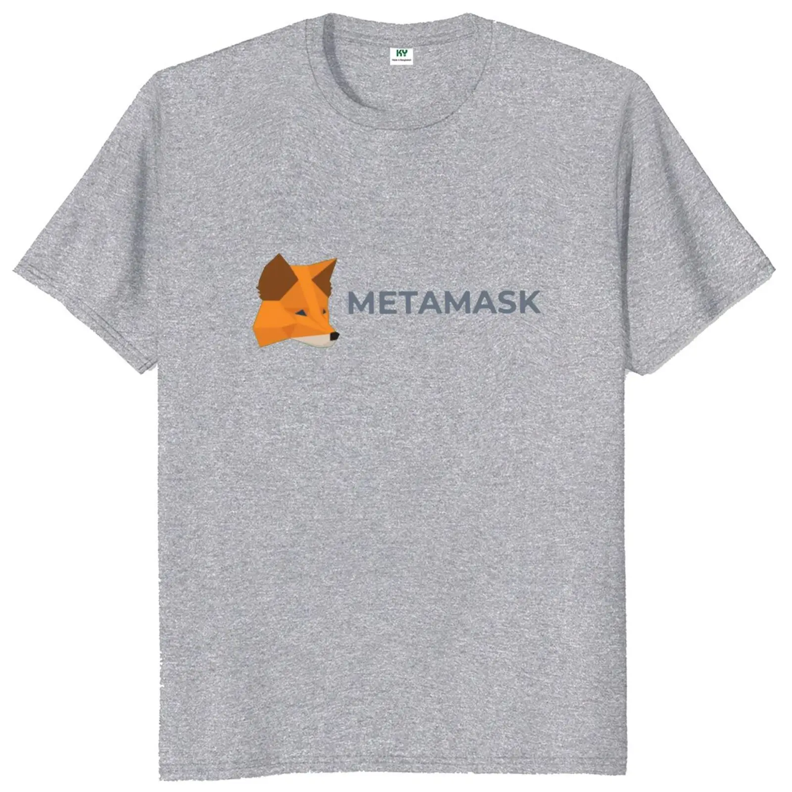 Фото Футболка Metamask Crypto Hodl Cryptocurrency, классические футболки унисекс, 100% хлопок, европейский размер, мужская новинка с короткими рукавами, футболкаF №4