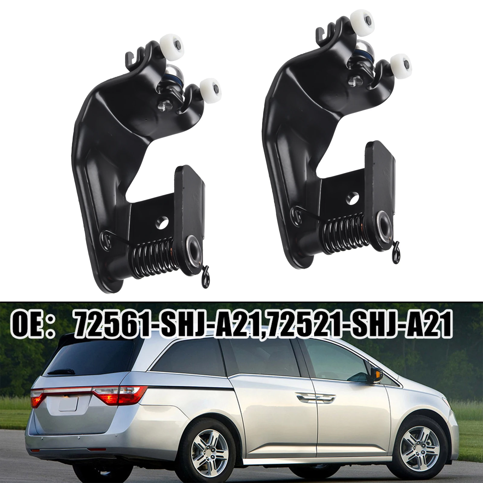 Ролик раздвижной двери идеально подходит для Honda Odyssey, бесшовная работа, OE, левый 72561, SHJ A21, правый 72521 SHJ A21 (art.: 3920d02c54d95) - 3920d02c54d95