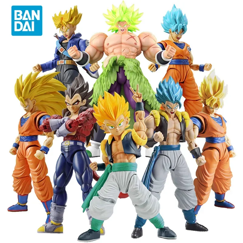 Прямая поставка на месте, фигурка Bandai из оригинального аниме «Драконий жемчуг»-rise Son Goku Vegeta Son Gohan, экшн-фигурка, игрушки для детей, подарок