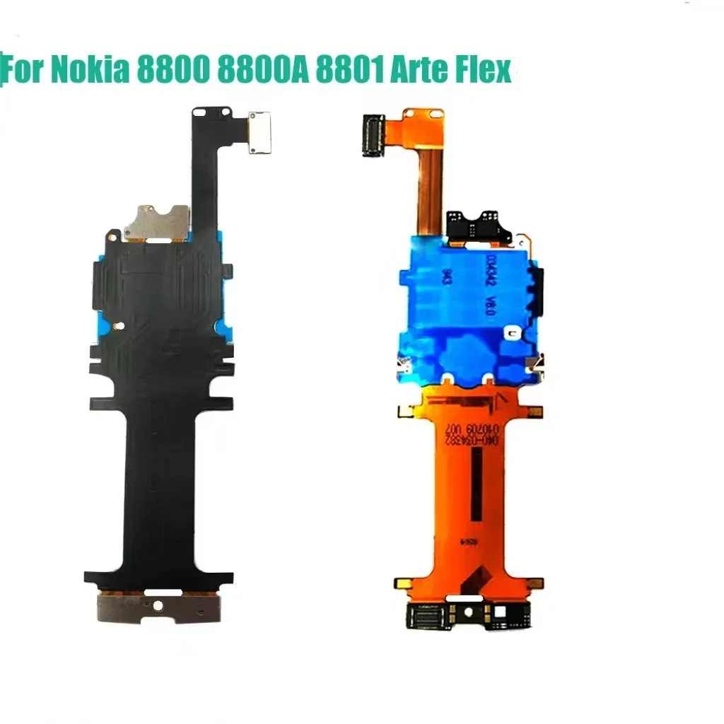 Основный гибкий кабель ЖК-дисплея с скользящей клавиатурой для Nokia 8800 8800A 8801 Гибкий кабель Arte с ИНСТРУМЕНТОМ