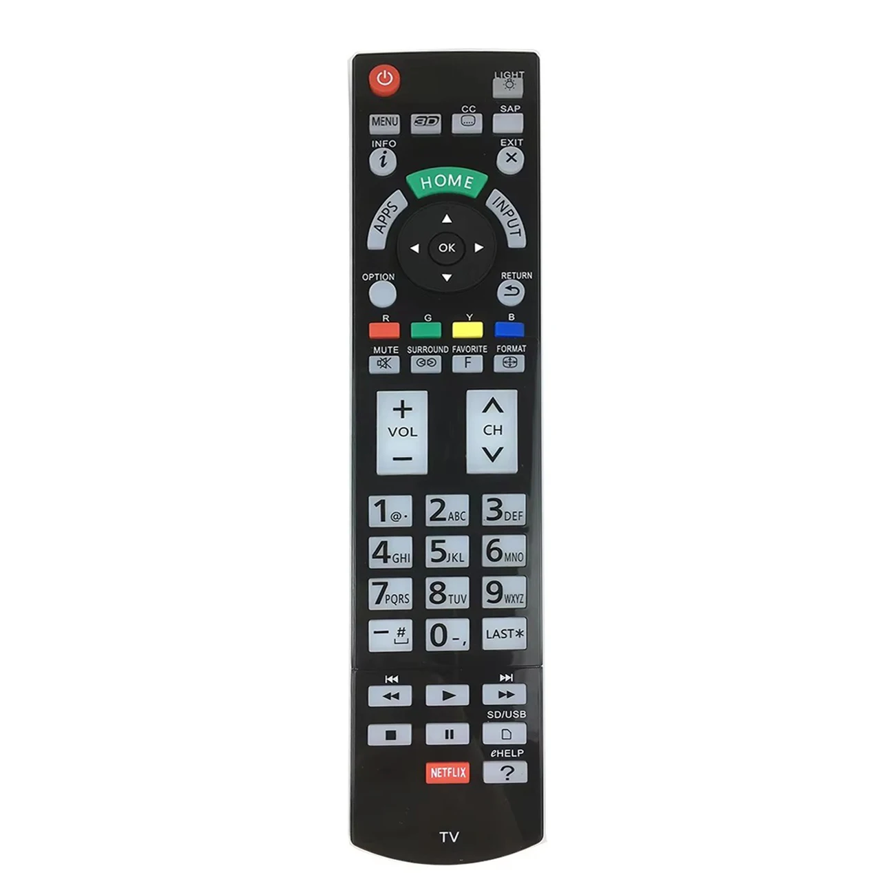 Новый N2QAYB 000862   Для пульта дистанционного управления телевизором Panasonic TC-P55VT60 TC-P60VT60 TC-P65VT60