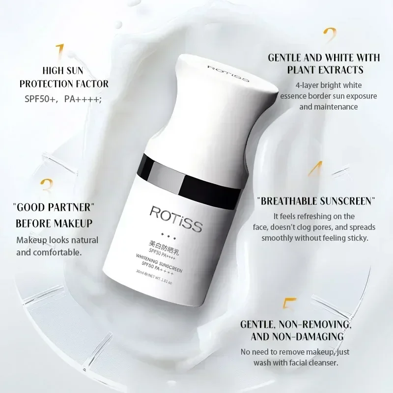 Фото Centella Skincare ROTiSS БЕЛЫЙ СОНКРАН, SPF50 PA++++ Высокая защита от солнца, устойчивость к ультрафиолетовому излучению, эффективно защищает уход за кожей №3