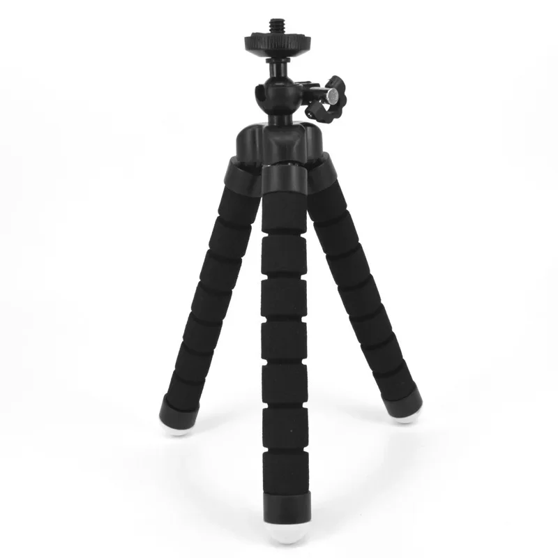 Фото Штативы ZLRLMHY для Gopro Hero 12 11 10 9 8 7 Черный MAX Гибкий штатив с мини-осьминогом Аксессуары Go Pro 6 5 YI Eken №2