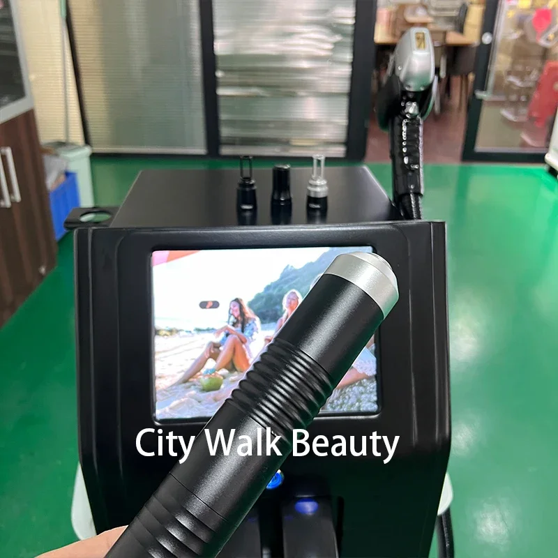 Фото 2 In 1 808 Diode Laser Penghilang Rambut Permanen Q Switched Nd Yag Portabel 1064 Nm 1320 Nm Mesin Laser Penghilang Tato Picosec №4