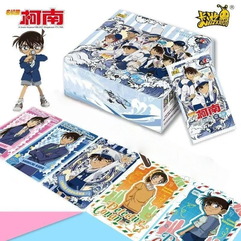 Подлинные карты KAYOU Detective Conan — 3-я серия, пакет для поиска теней, коллекционные карты, периферийные устройства в стиле аниме, детский праздничный подарок