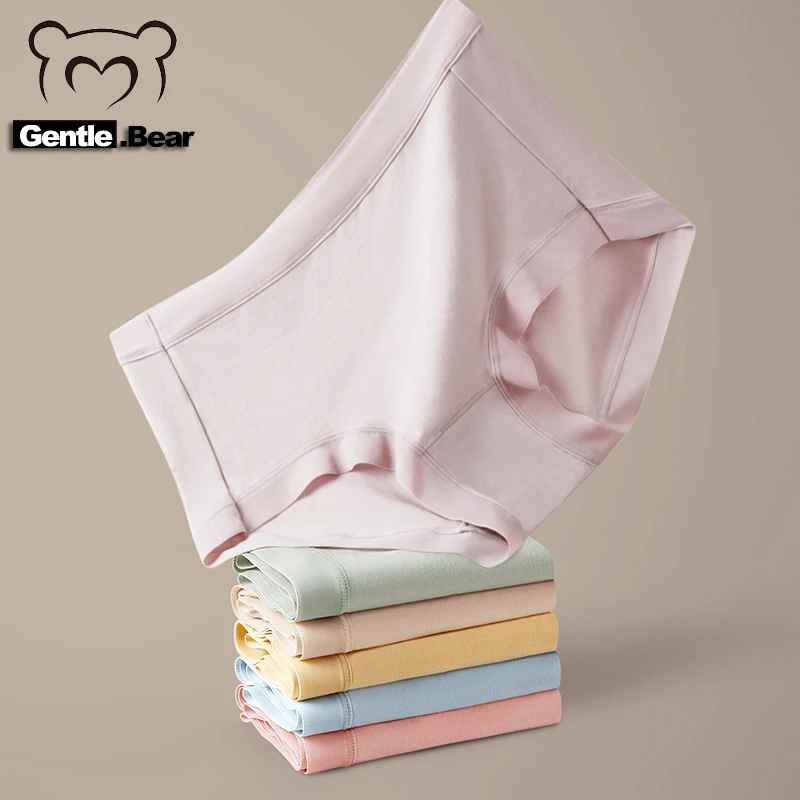 Новинка 2024, женские трусики из модала Soft. Bear, нижнее белье с высокой талией, Ультра Мягкие Бесшовные женские трусы, шорты, боксеры, трусы