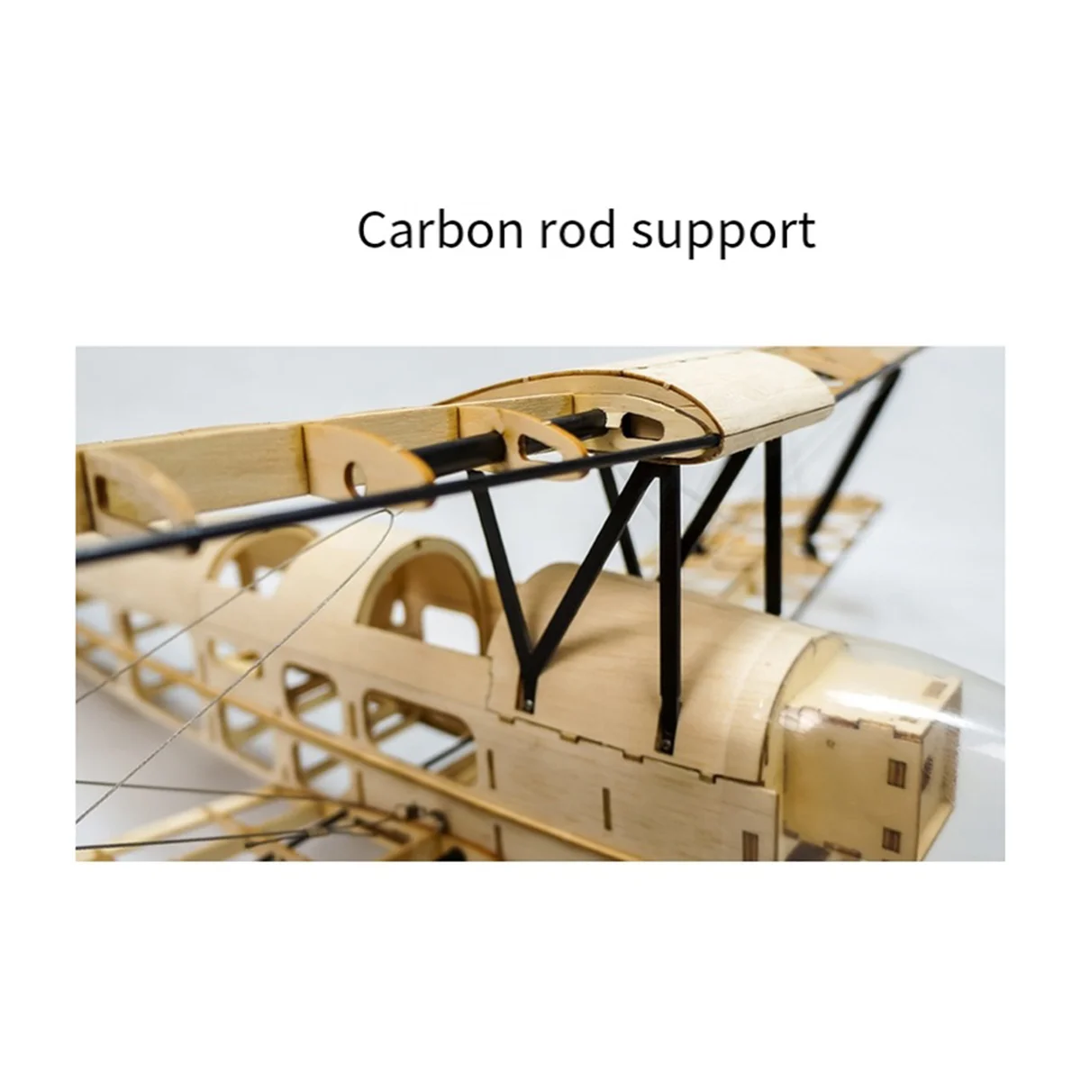 Фото LBER RC модели самолетов масштаб 980 мм мини деревянный строительный комплект DIY электрический самолет RC летающая игрушка №2