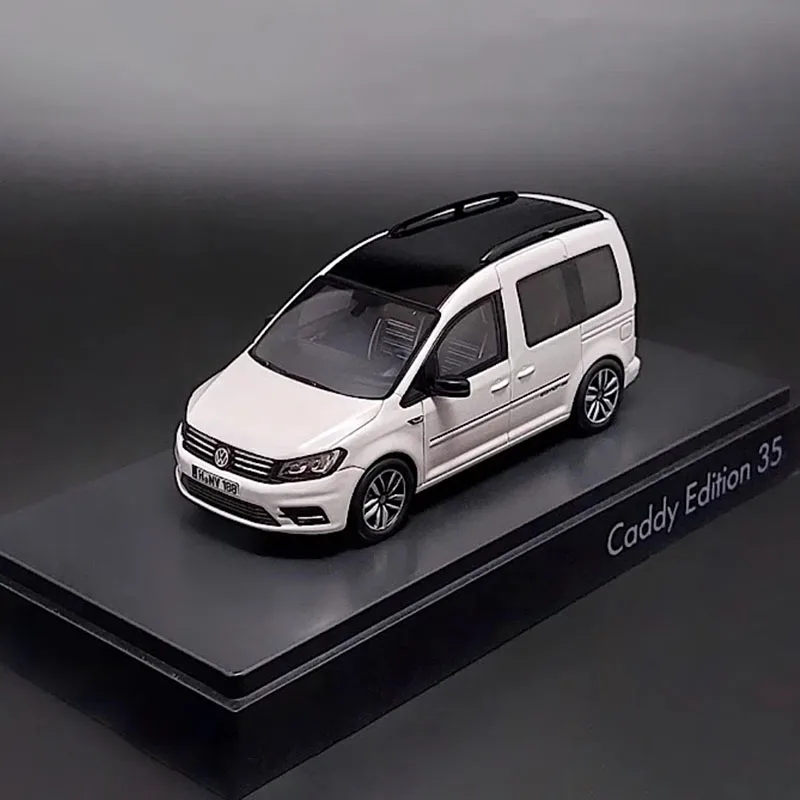 Фото Оригинальная смола 1/43 Spark VW Caddy Edition 35 2017 2.0TDI модель автомобиля классический сувенир для взрослых подарок статический дисплей №2