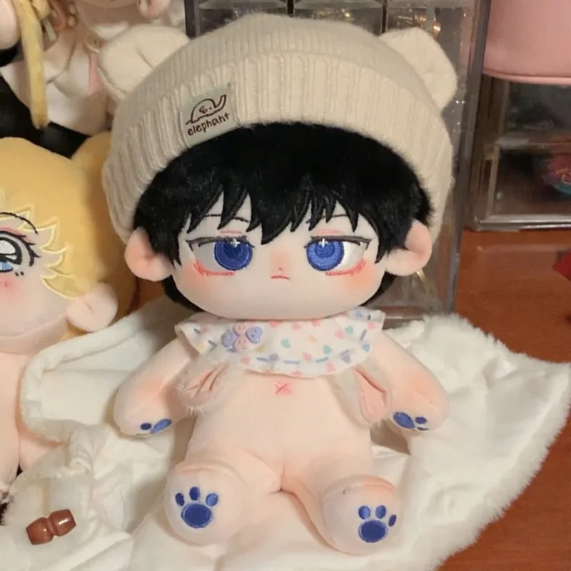 20 см аниме JK Fushiguro Megumi Kawaii Косплей Плюшевая Кукла тело со скелетом коллекция фанатов Мягкие плюшевые модели игрушки Фигурки подарок