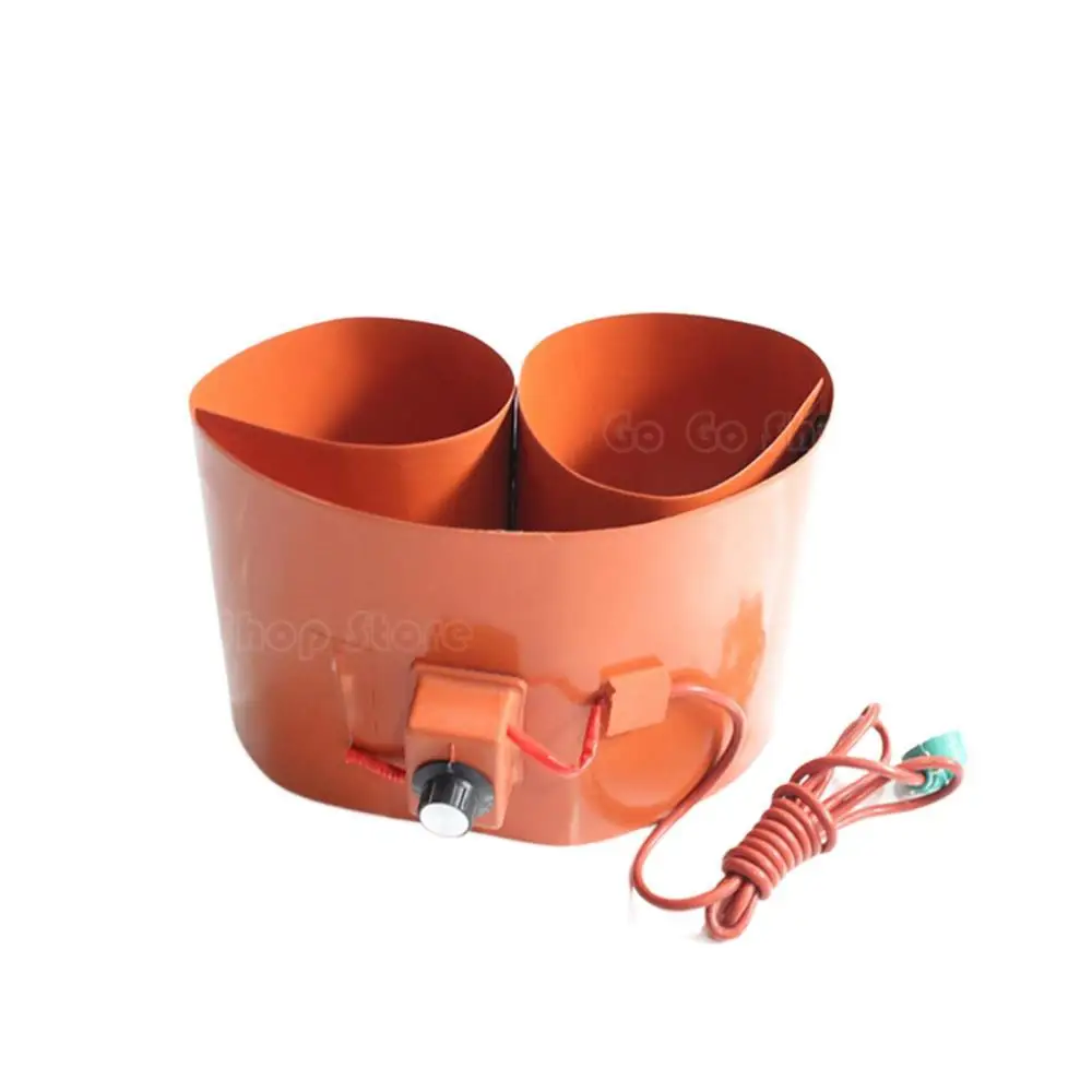 200L барабан L коммерческого использования Silikon Sabuk Pemanas Pita Silicone Pemanas Karet Silicon Penghangat Tangki Gas Logam Barel Pemanas 1740x250MM
