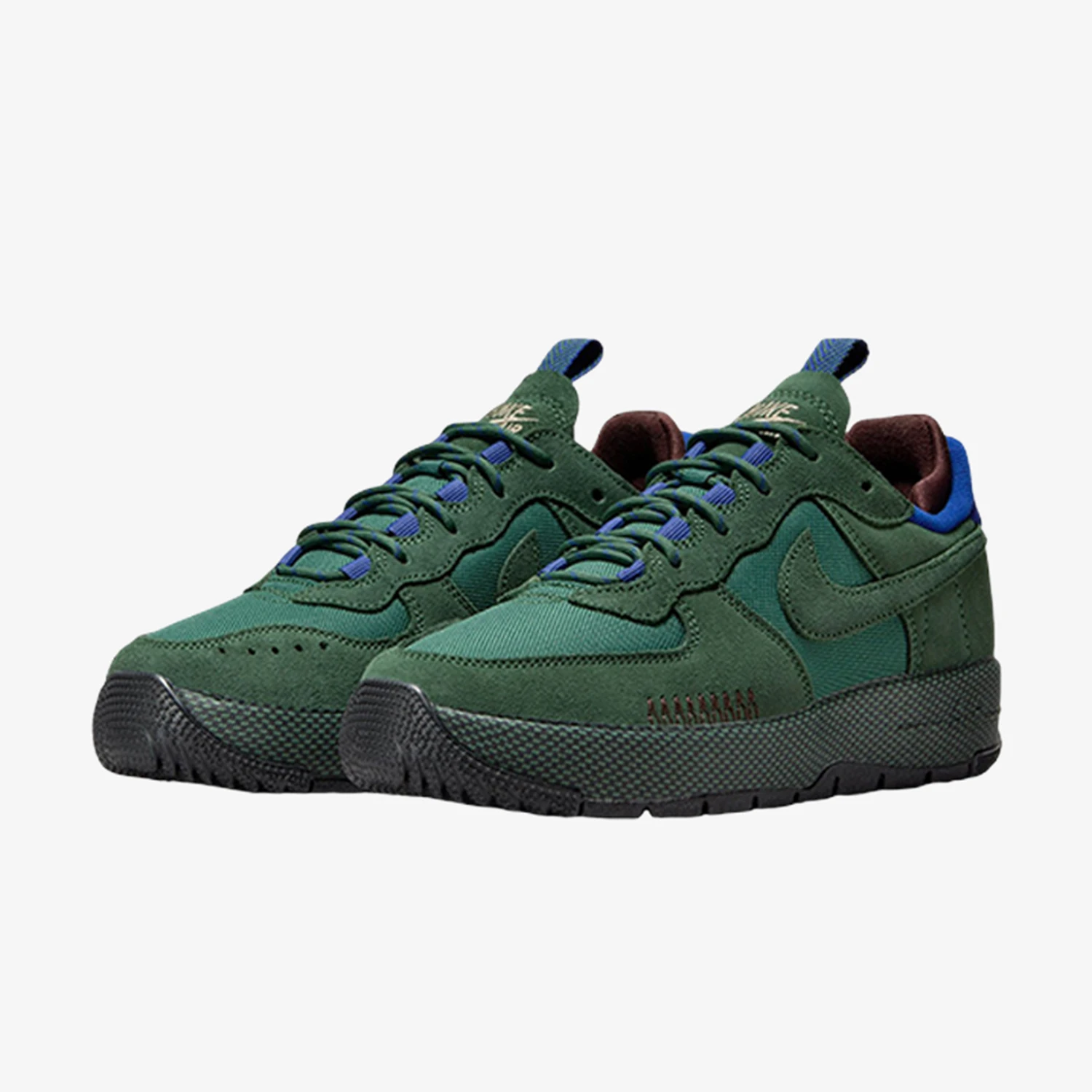 Оригинальные женские низкие кроссовки Nike Air Force1 Wild в стиле ретро FB2348-300 Кроссовки