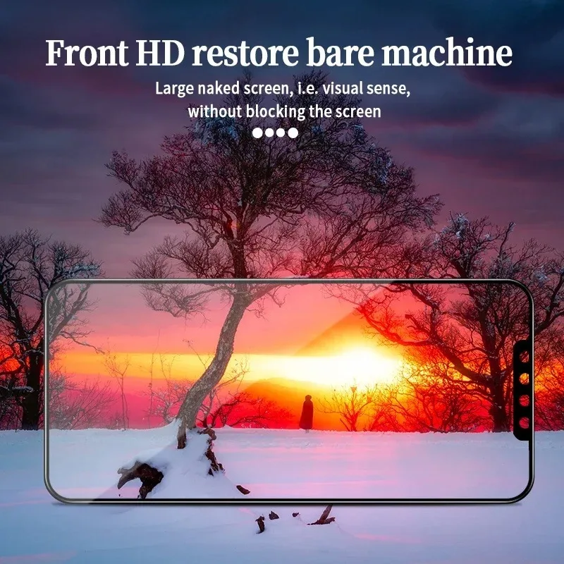 Фото 2 шт. противошпионская пленка на 360 градусов подходит для Iphone 16Plus 15Pro 14Max 13 12 Mini 11 Pro Max X XR XS SE закаленное стекло конфиденциальности №3