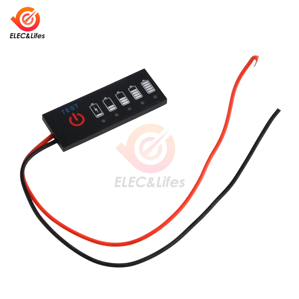 Индикатор уровня батареи 18650 Lipo, тестер емкости лития, 1S, 2S, 3S, Φ, 6S, 3,7-25,2 в, модуль, дисплей для литиевых батарей DIY (art.: 3920c2a3d7c32) - 3920c2a3d7c32