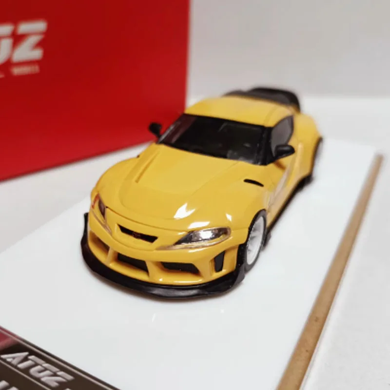 Оригинальный масштаб 1:64 Supra A90 JDM, имитация игрушечного автомобиля из смолы, модель сцены, украшение, классическая коллекция, сувениры