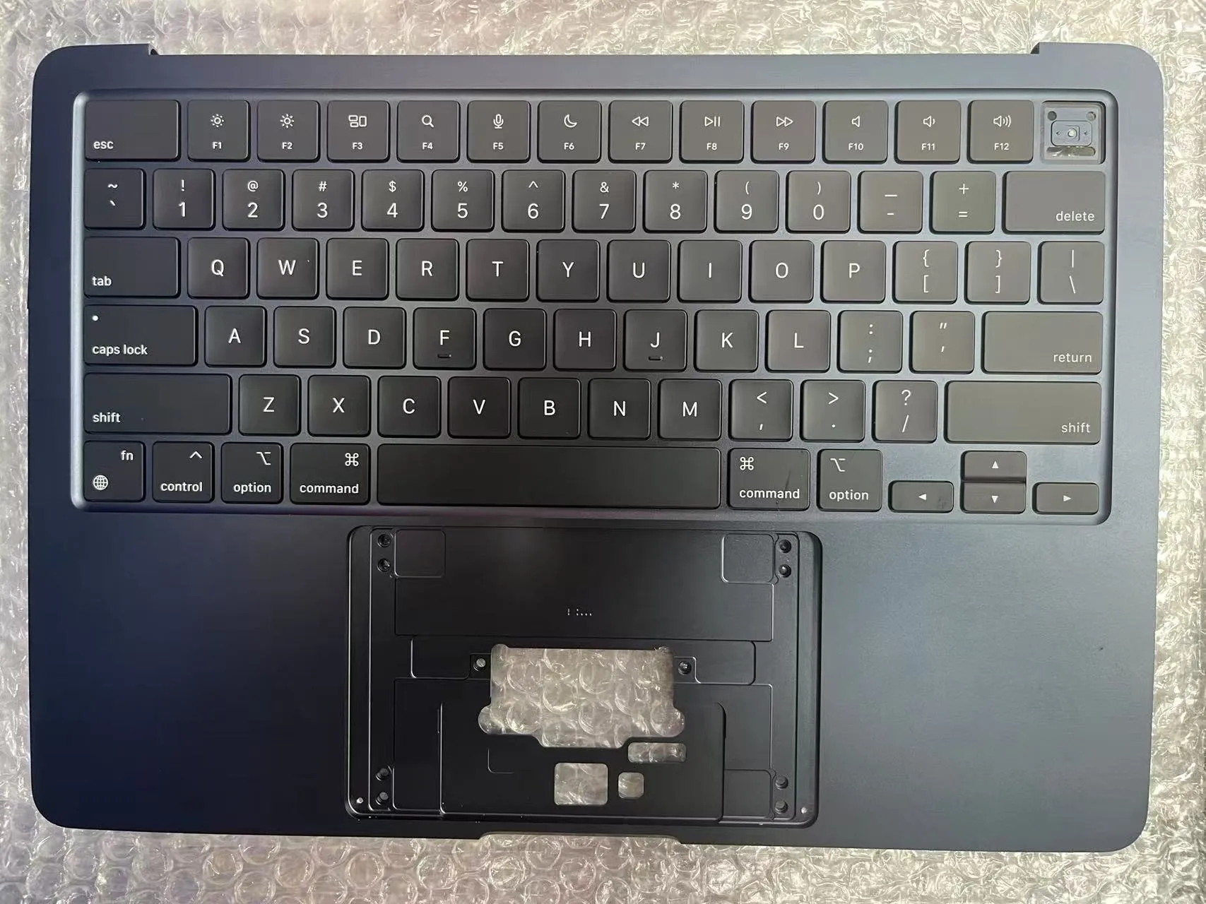 Оригинальный топкий чехол синего цвета для Macbook Air 13,3 дюйма M2 A2681 с подсветкой клавиатуры США, упор для рук