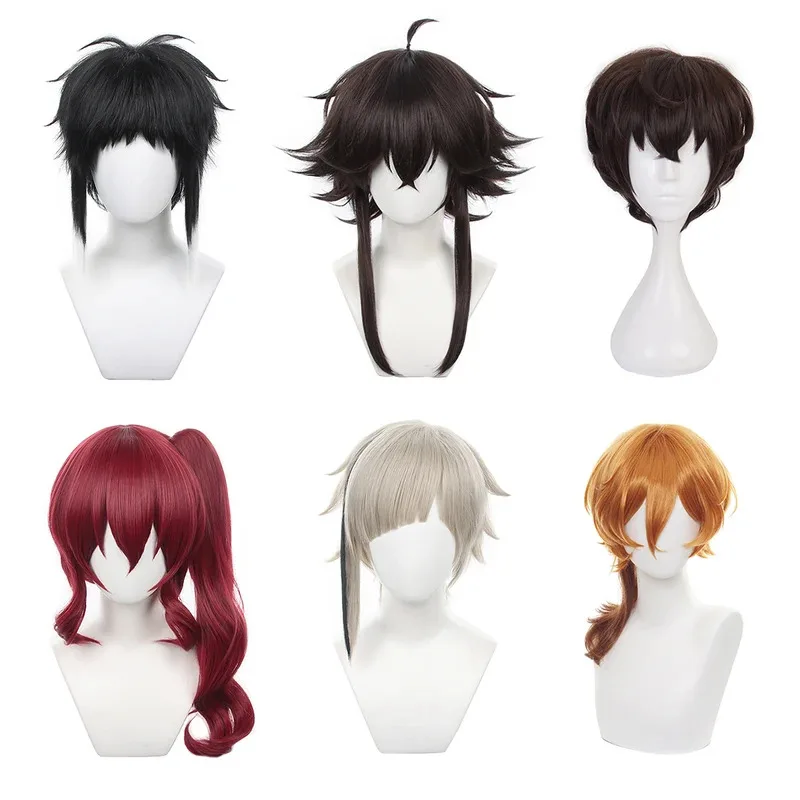 HOLOUN Bungo Anime Powder Spy Wig Nakahara Chuuya Dazai Osamu Akutagawa Ryunosuke Suehiro Tetchou Okura Teruko Nakajima Atsushi