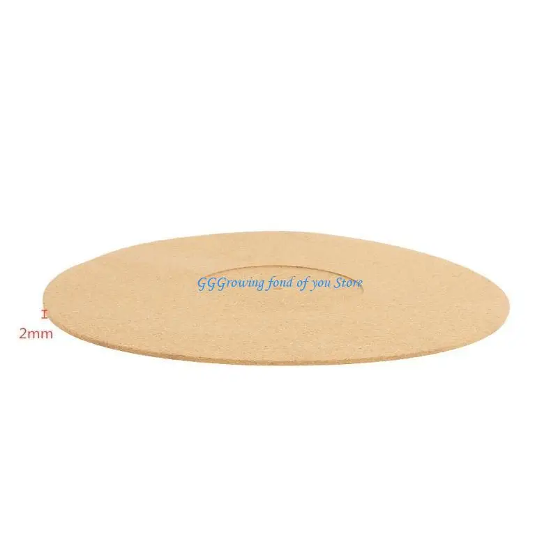 H9EB Cork для Vinyl Turntable Player Play для фонографов Slipmat Mat Pad