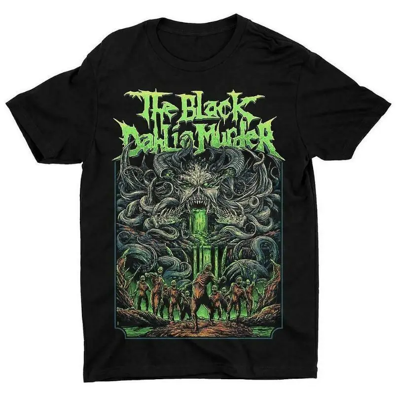 ФУТБОЛКА BLACK DAHLIA MURDER SLIME ZOMBIES НОВАЯ