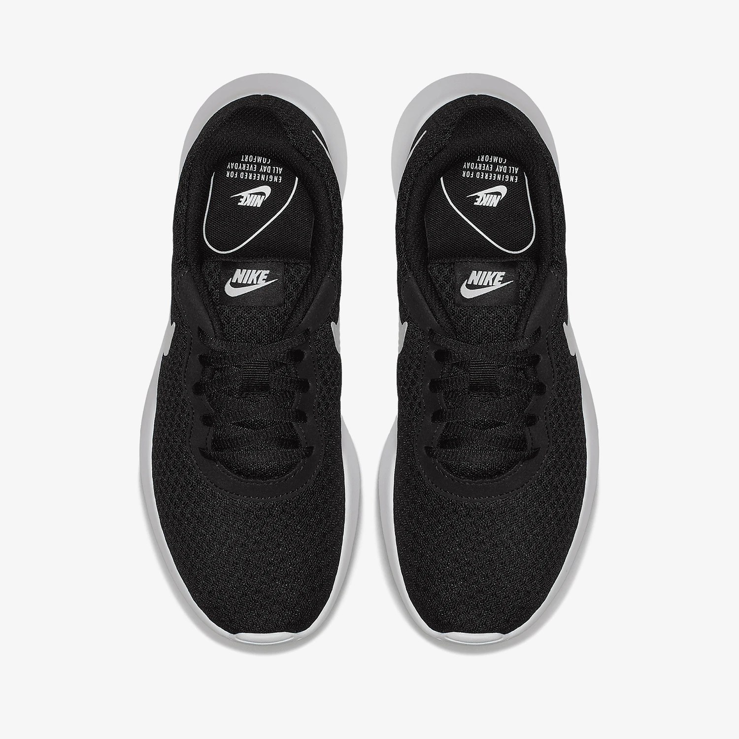 Фото Женские дышащие кроссовки Nike Original Current Season TANJUN на шнуровке 812655-011 №4