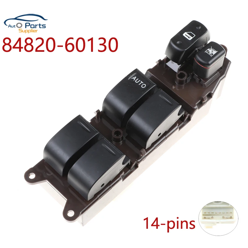 Новый электрический выключатель стеклоподъемника 84820-60130 для Toyota Land Cruiser 1998 2002 100