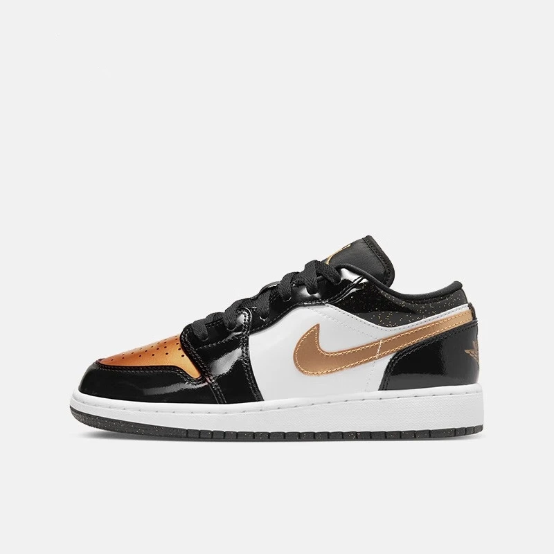 Кроссовки Air Jordan 1 для мужчин и женщин, Классическая Кожаная удобная обувь для баскетбола, низкие, для спорта на открытом воздухе, повседневные, для скейтборда