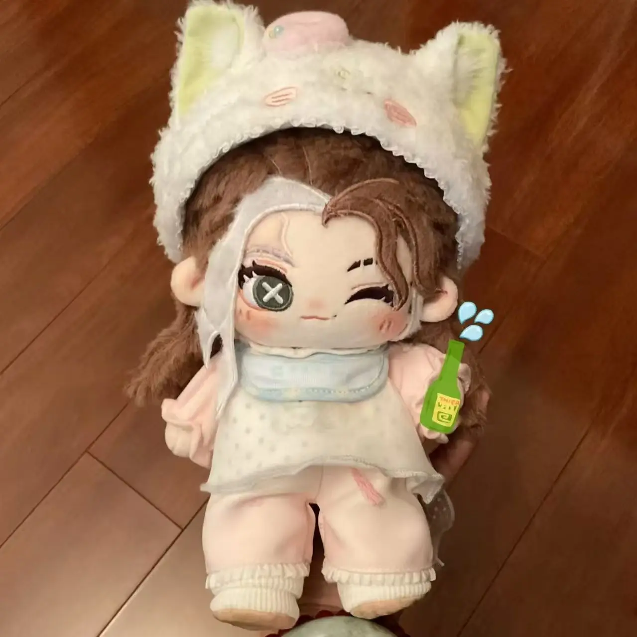 Фото 20 см Identity V Деми Бурбон атрибут наряд плюшевая кукла игрушечная одежда нарядная кукла подарок на день рождения для девочек плюшевая подушка №2
