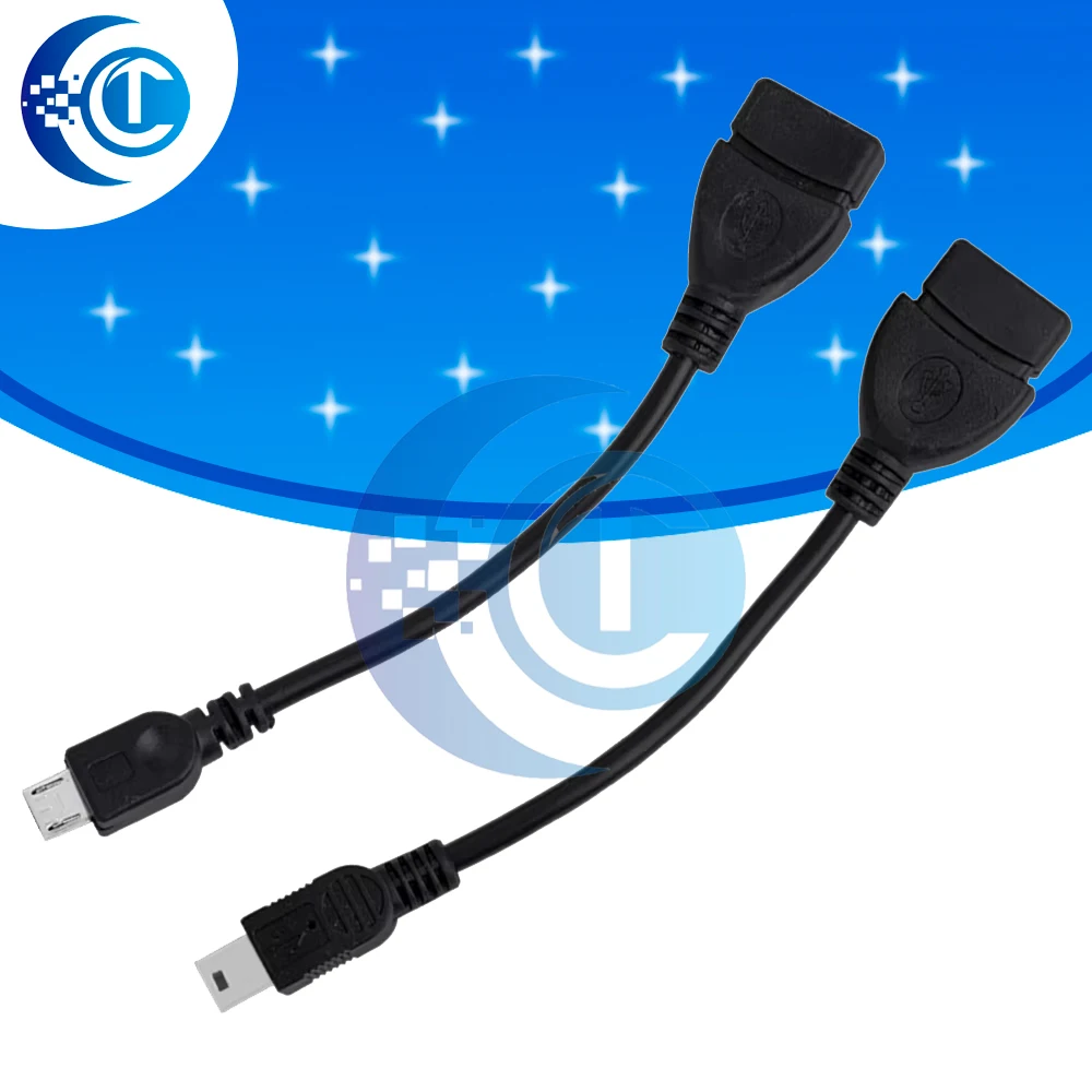 Новинка 2019, кабель Micro USB OTG для передачи данных, адаптер Micro USB «папа-мама» для Samsung HTC Android