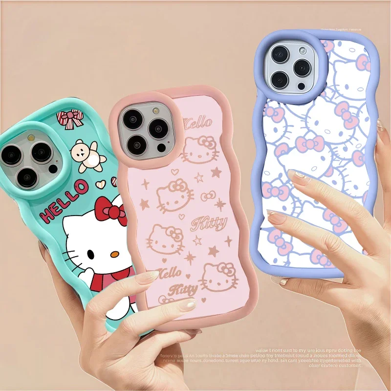 Чехол для телефона Xiaomi Redmi Note 13 12 14 Pro Plus 10 11 14S 12S 10S 11S 14C 10C 12C 13C 9C 9T 9S A1 A2 A5 A3 Hello Kitty Couqe