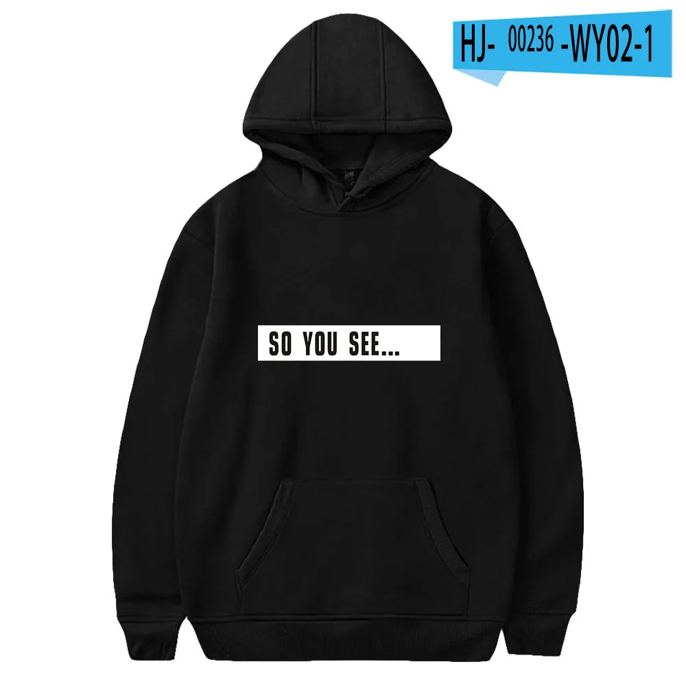 Фото Свитшот Dhar Mann Merch с надписью «So You See», смешная толстовка с графическим принтом в стиле хип-хоп, пуловер унисекс, уличная одежда оверсайз №4