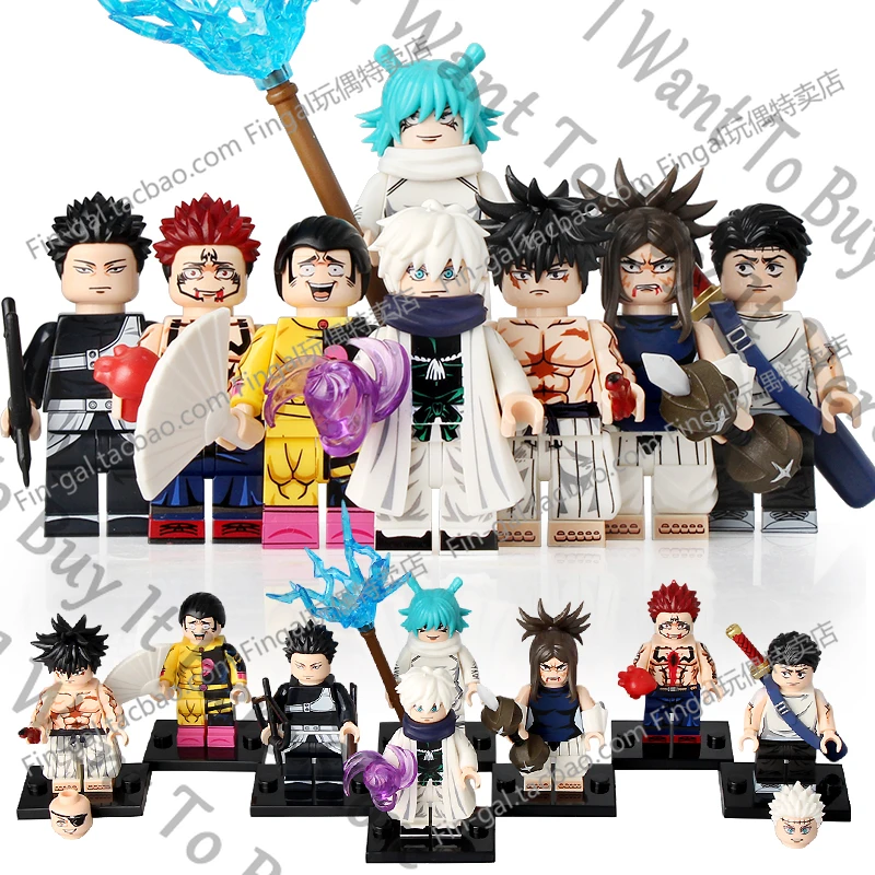 Аниме Jujutsu Kaisen Hajime Kashimo Noritoshi Kamo Fumihiko Takaba Kona Spy Piece Together Фигурка Модель Экшн-игрушки Гаражные наборы